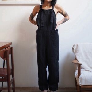 Beaton linen overall jumpsuit